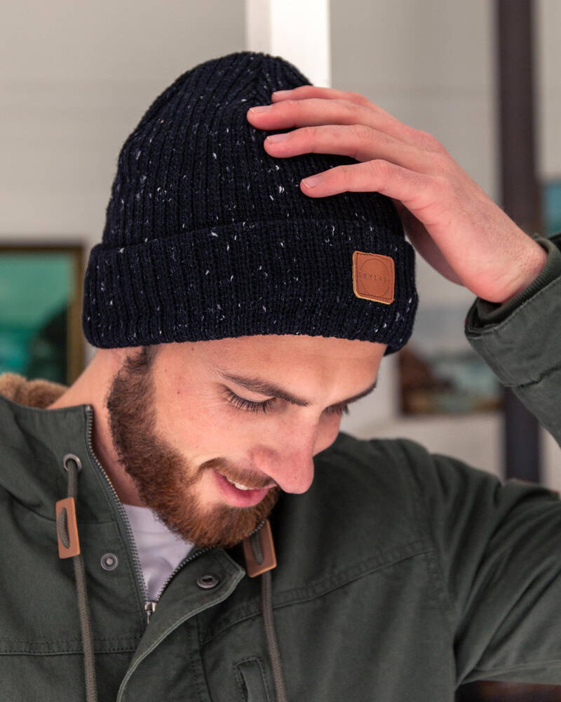 Skylark Speckle Beanie for Mens