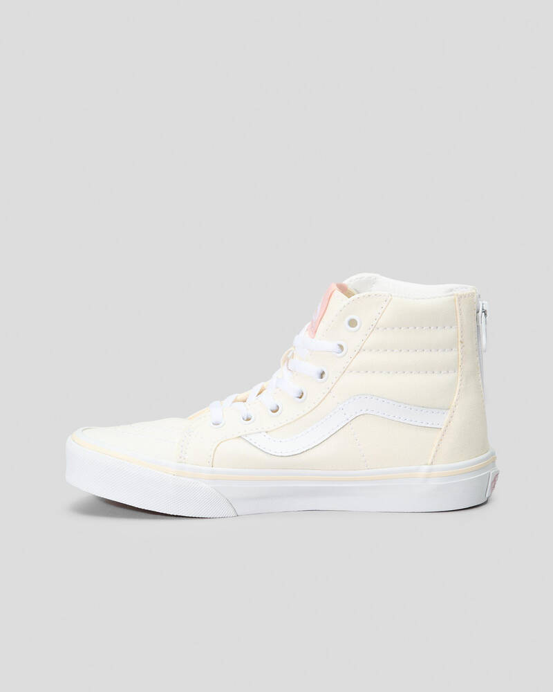 Vans Girls' Sk8-Hi Zip Shoes for Womens
