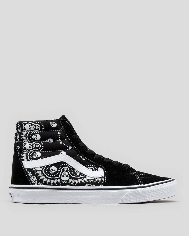 Vans Sk8-Hi Bandana Shoes for Mens