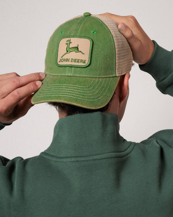 Stone Wash Trucker Cap