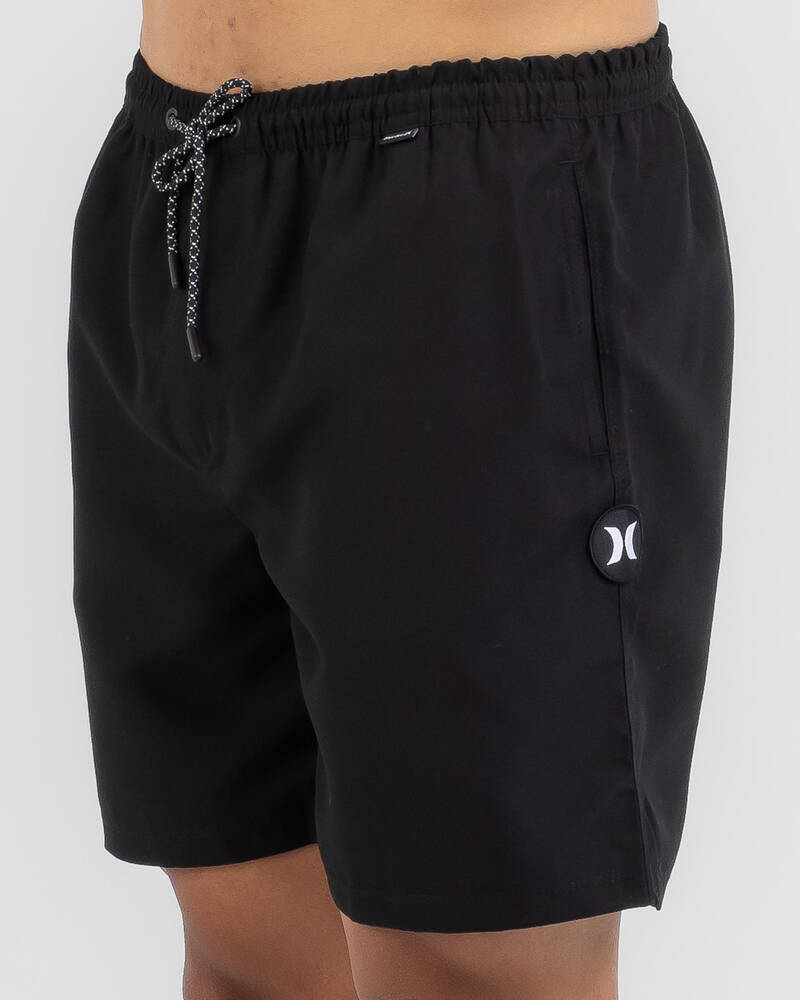 Hurley Icon Blue Volley Shorts for Mens