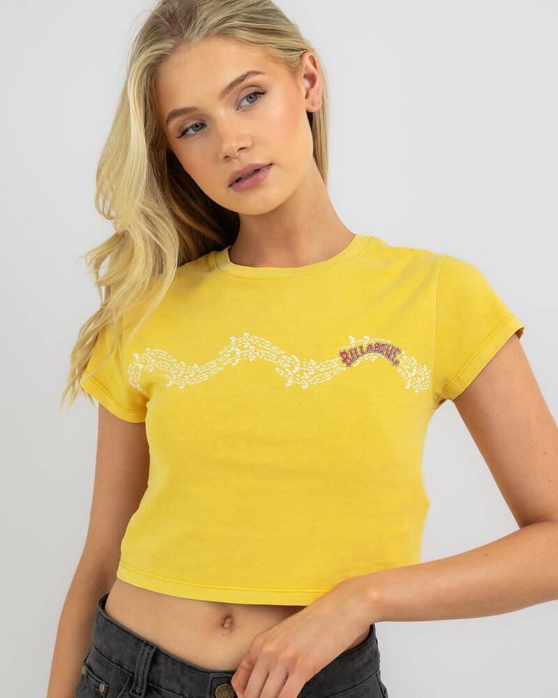 Billabong King Stingray Under One Sun Crop T-Shirt for Womens