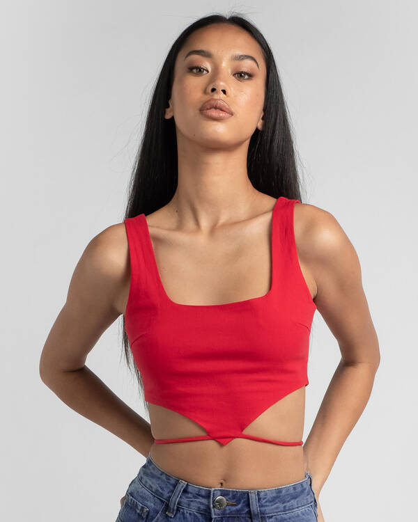Ava And Ever Jagger Top for Womens