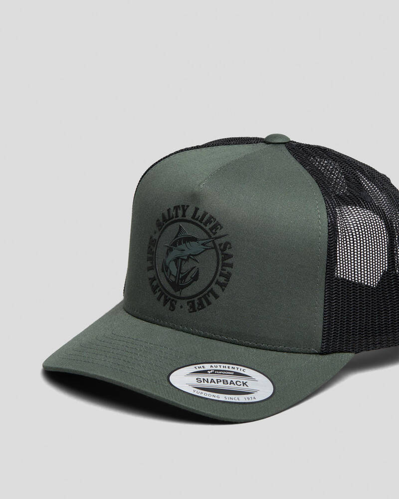 Salty Life Once Bitten Trucker Cap for Mens