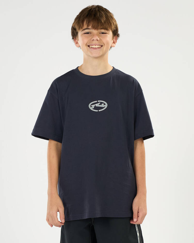 Rusty Boys' Turbo Short Sleeve T-Shirt for Mens