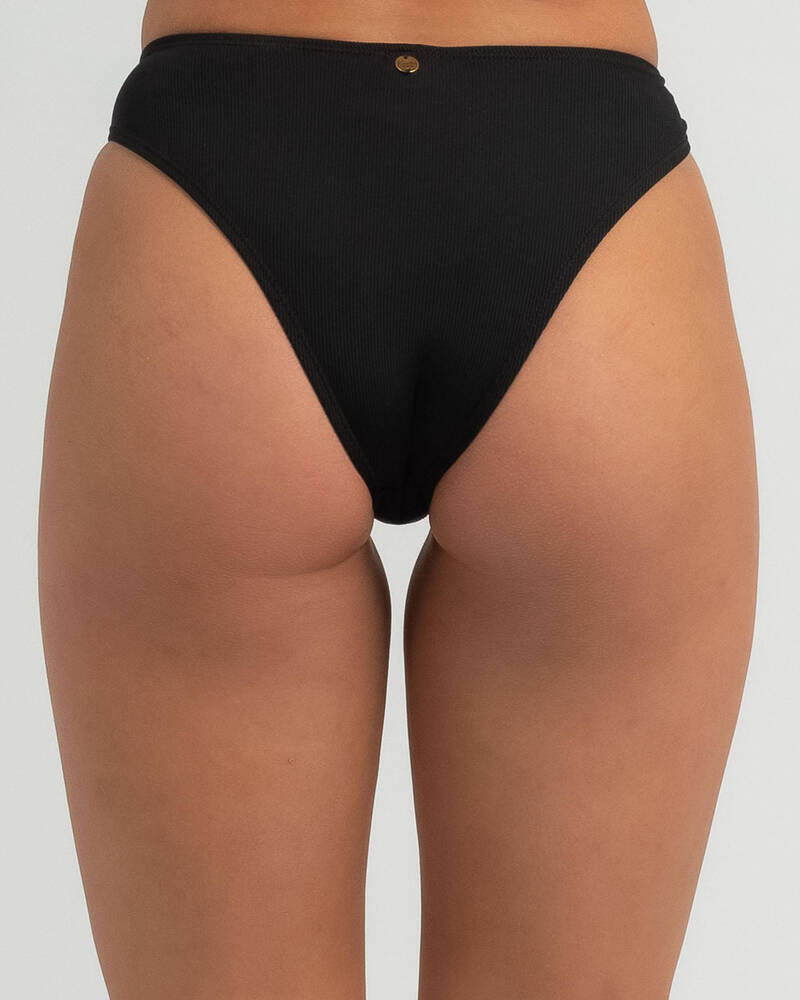 Kaiami Norah Ring High Cut Bikini Bottom for Womens