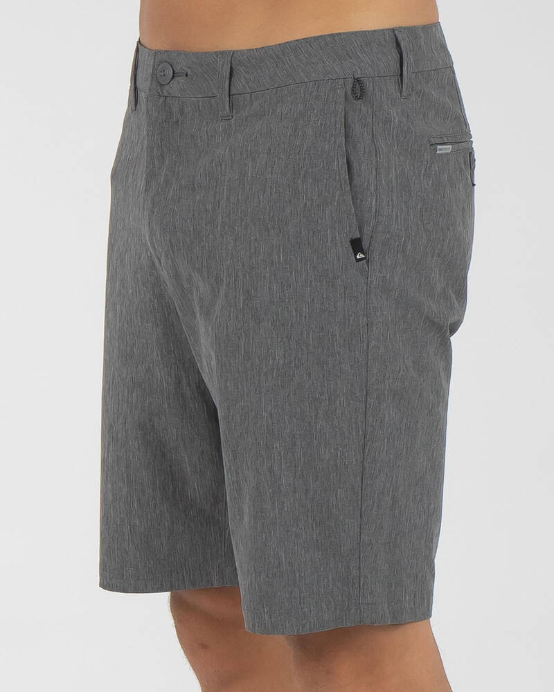 Quiksilver Union Heather Amphibian 20" Walk Shorts for Mens