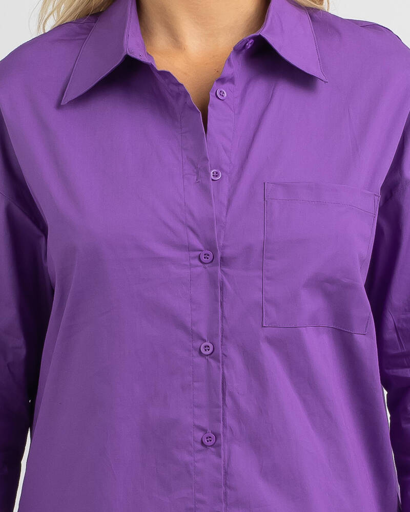 Into Fashions Business Boo Shirt for Womens