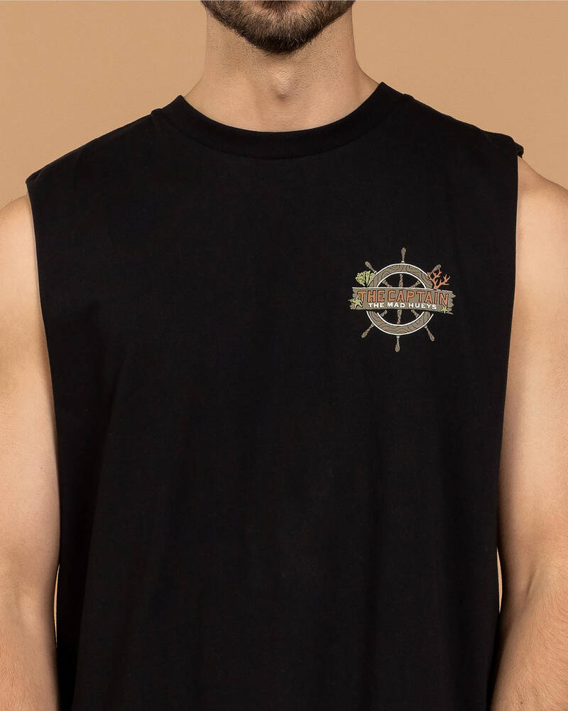 The Mad Hueys The Sea Captain Muscle Tank for Mens