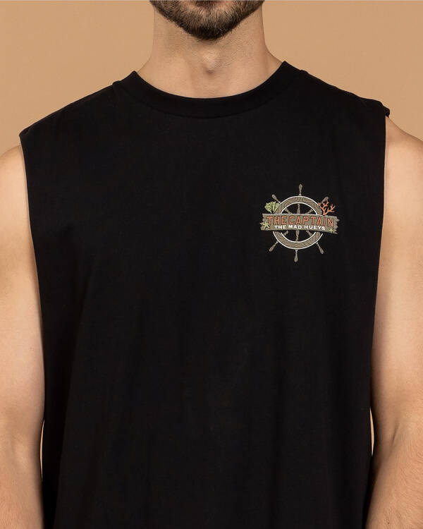 The Mad Hueys The Sea Captain Muscle Tank for Mens