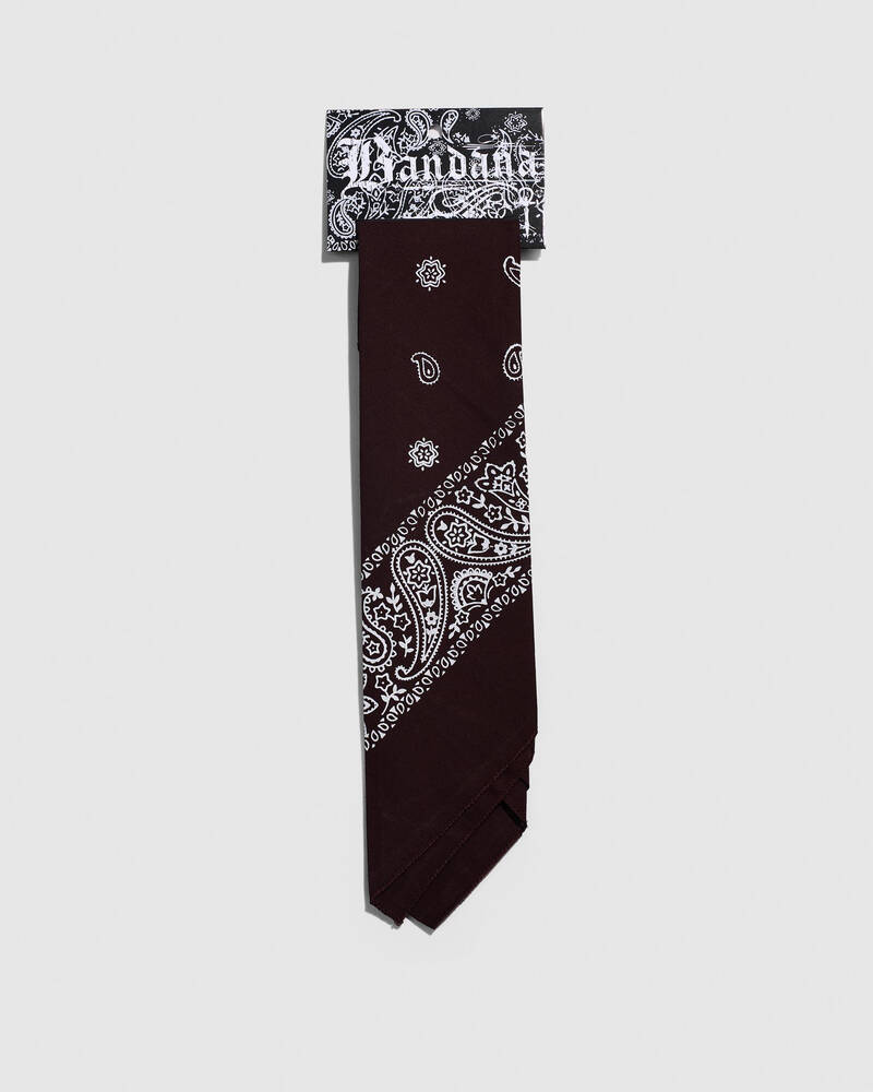 Miscellaneous Chocolate Bandana for Mens