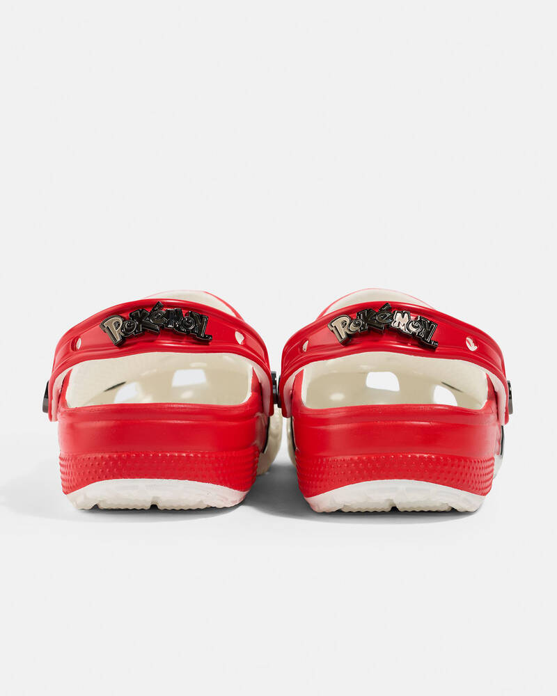 Crocs Kids' Pok&eacute;mon Pok&eacute; Ball Classic Clogs for Unisex