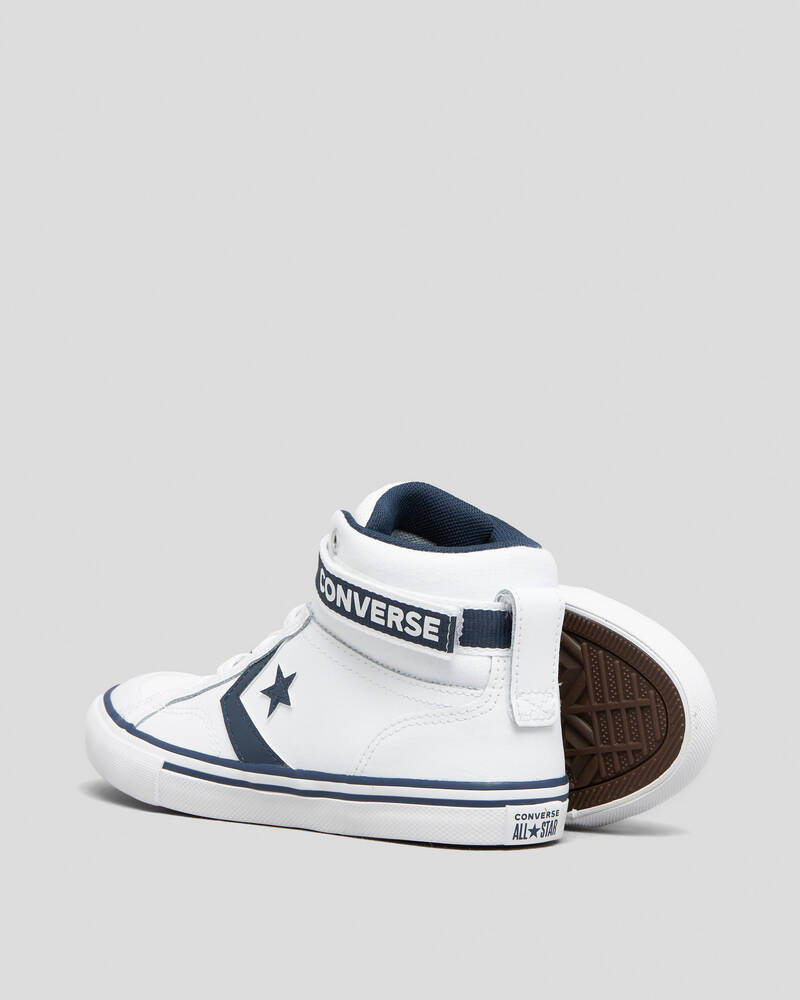 Converse Junior Boys' Pro Blaze Strap Hi-Top Shoes for Mens