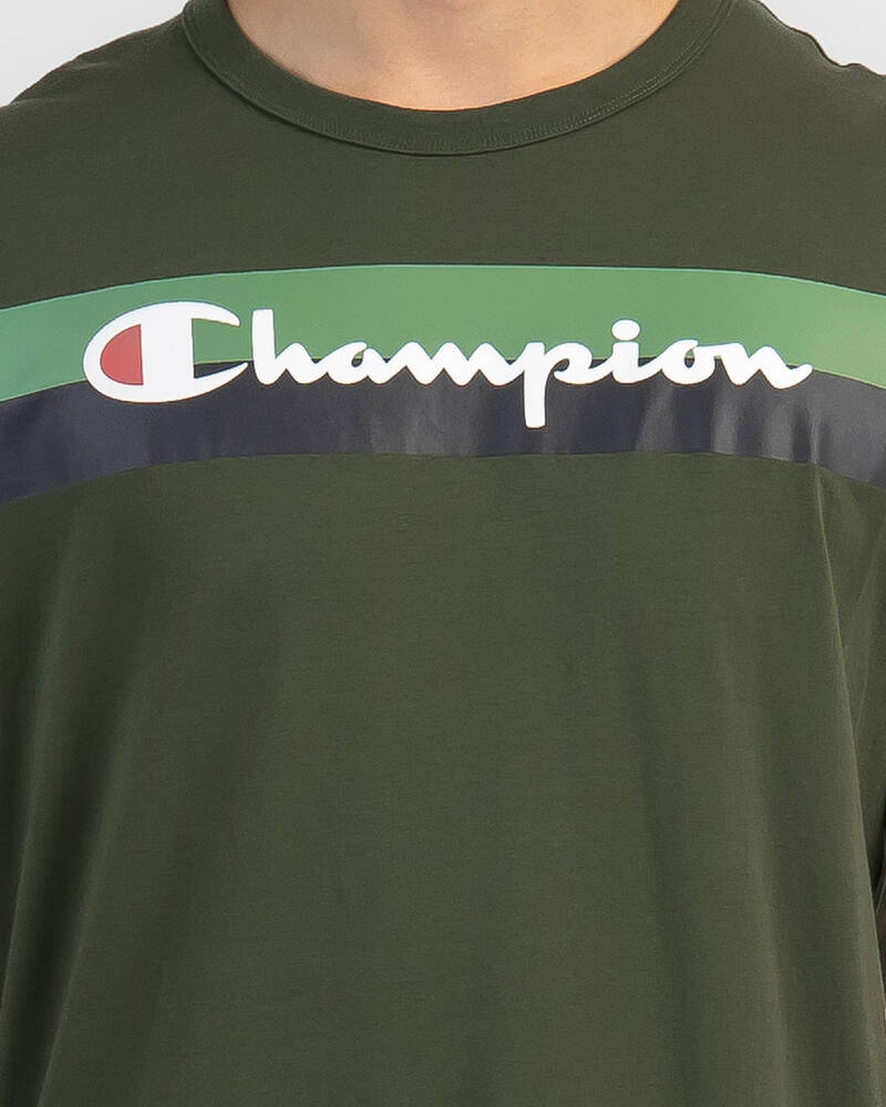 Champion Panel Graphic T-Shirt for Mens