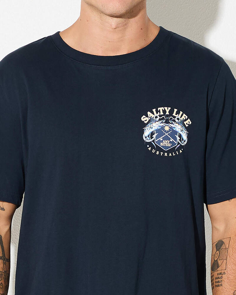 Salty Life Angler's Dream T-Shirt for Mens
