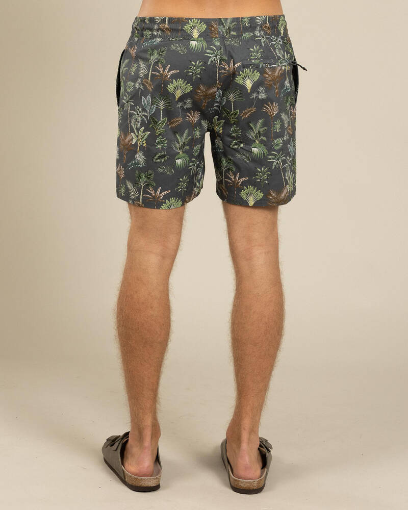 Jacks Wasteland Elastic Waist Shorts for Mens