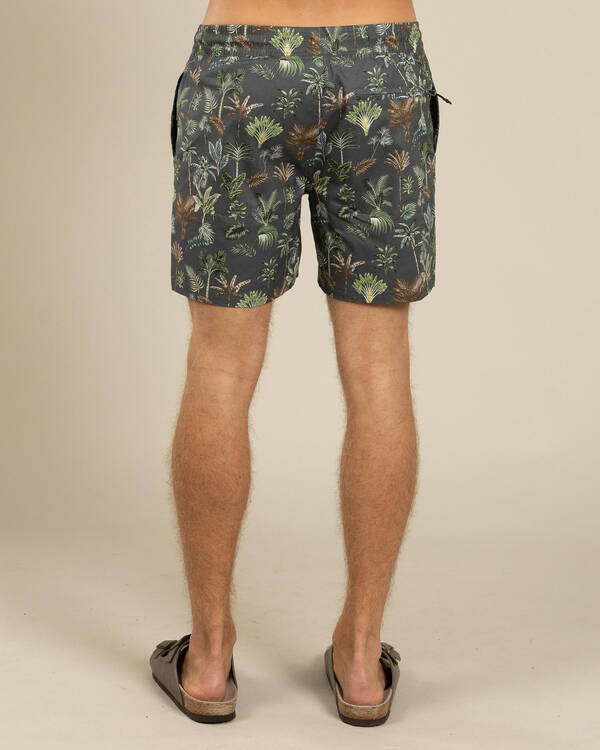 Jacks Wasteland Elastic Waist Shorts for Mens