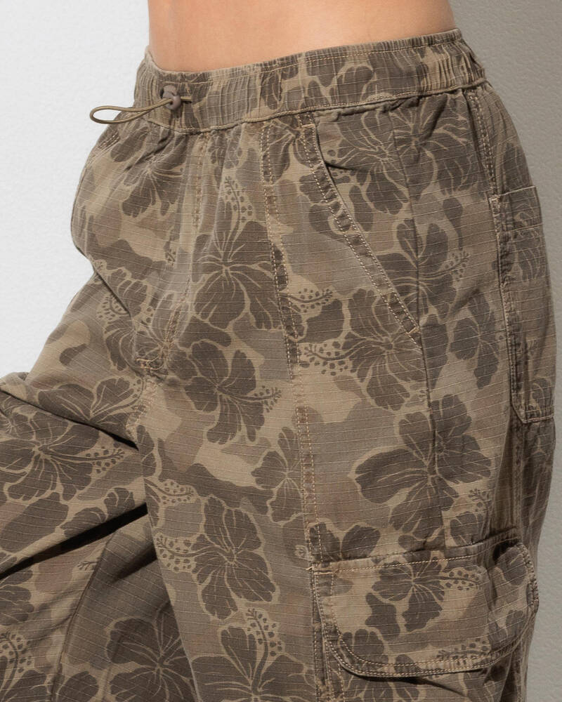 Rip Curl Paradise Camo Cargo Pants for Womens