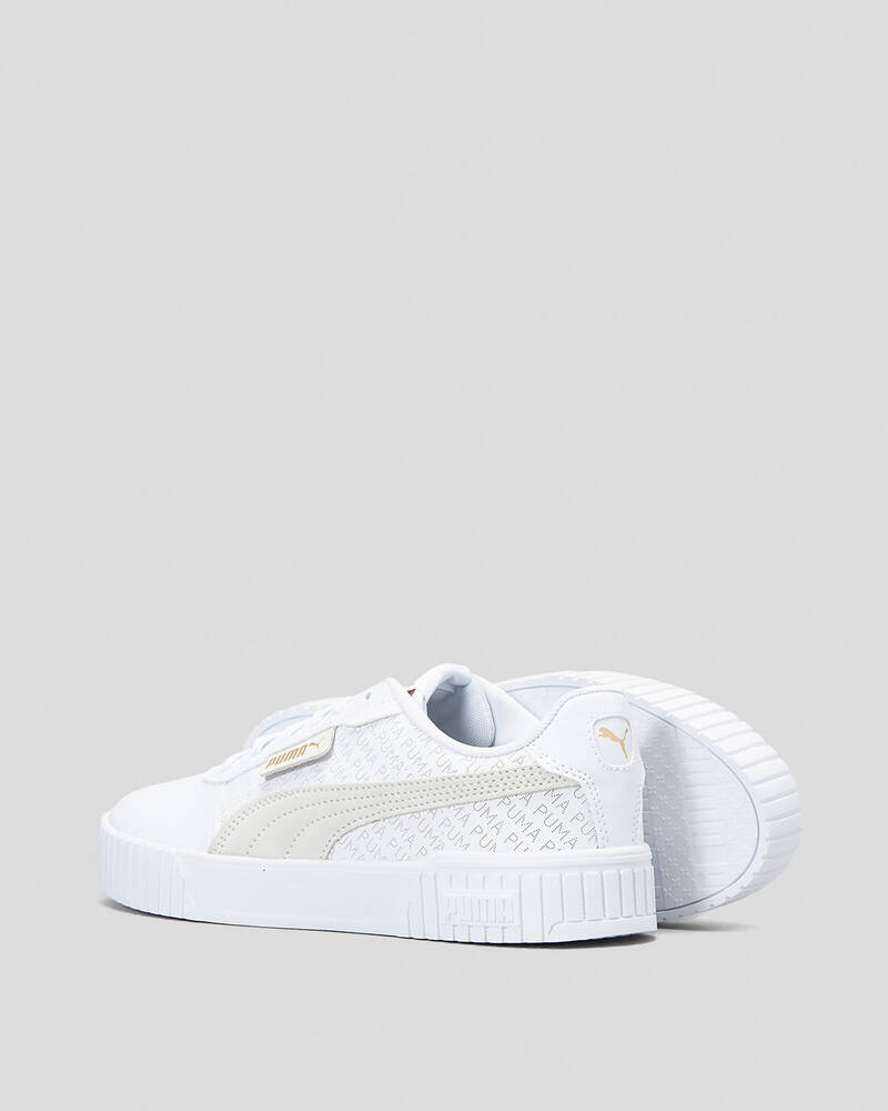 Puma Womens Carina 2.0 Logo Obsession Shoes for Womens