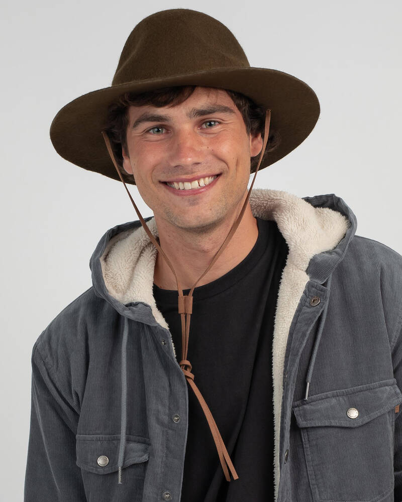 Rusty Troupe Felt Hat for Mens
