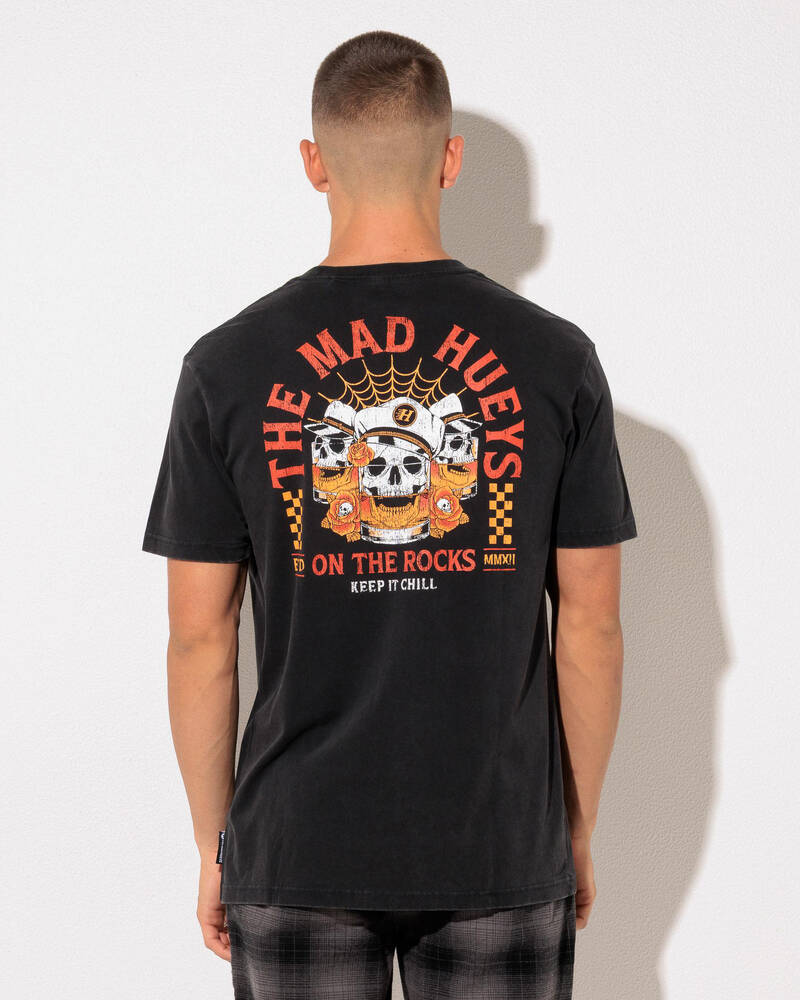 The Mad Hueys Triple On The Rocks T-Shirt for Mens