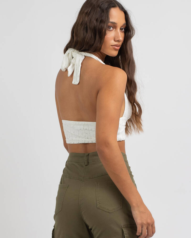 Luvalot Mercury Retrograde Halter Top for Womens