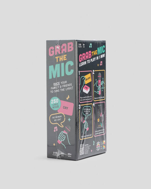 Get It Now Grab the Mic Game for Womens