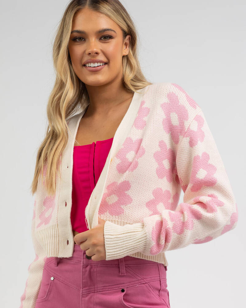 Mooloola Daisy Knit Cardigan for Womens image number null