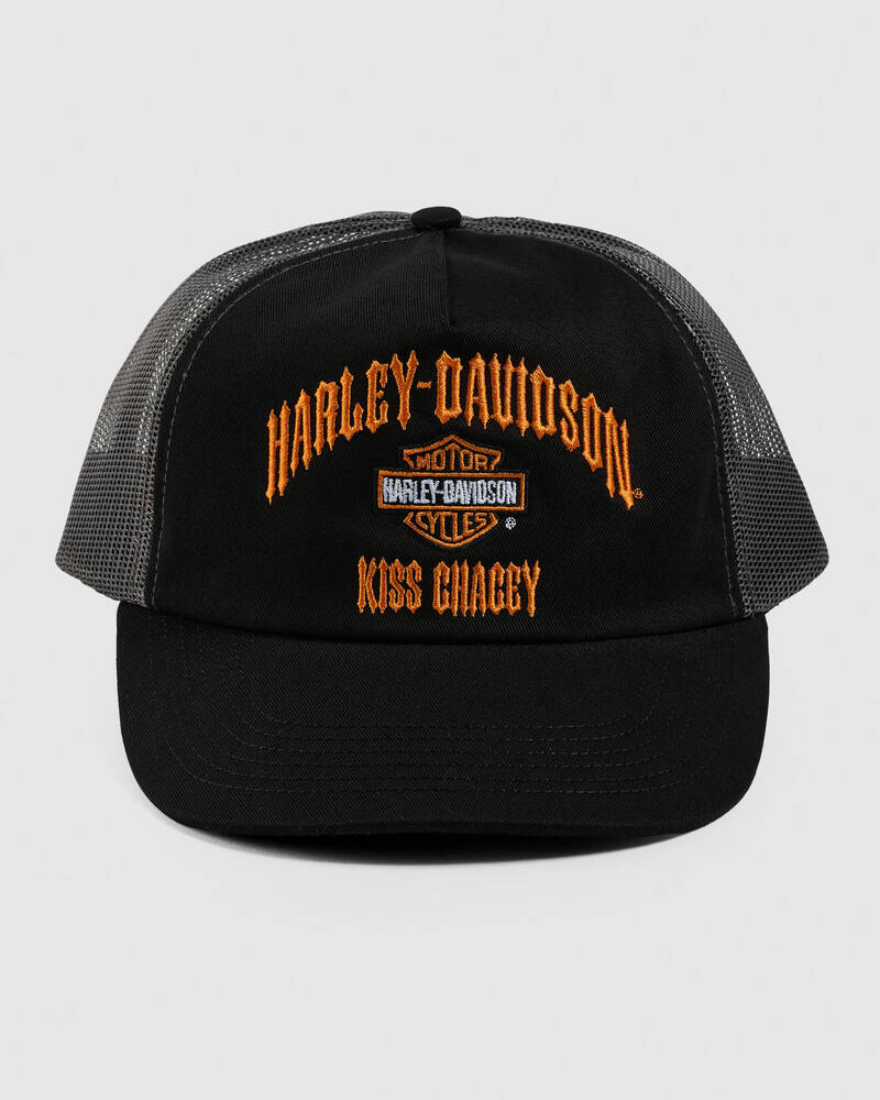 Kiss Chacey Harley-Davidson Pursuit Trucker Cap for Mens