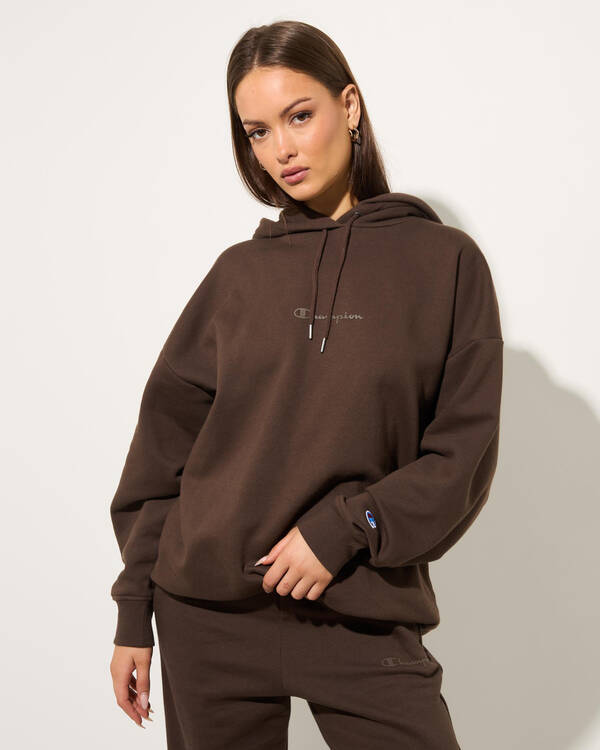 Champion Tonal Script Hoodie for Womens