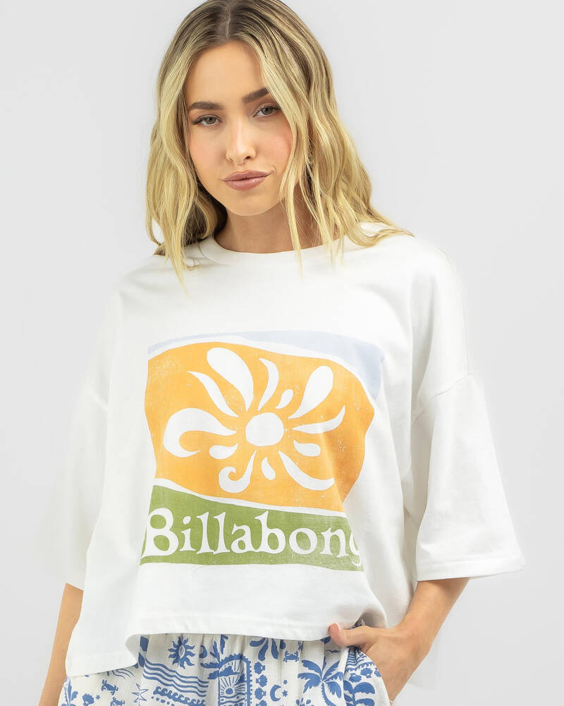 Billabong Aloha Tides Cropped T-Shirt for Womens