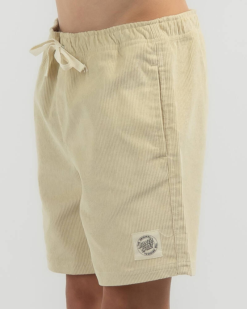 Santa Cruz Boys' MFG Dot Curb Shorts for Mens