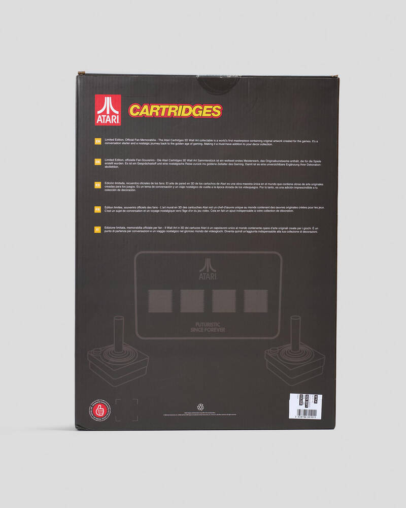 Get It Now Official Atari 3D Wall Art for Unisex