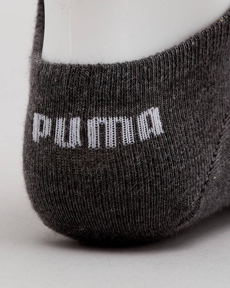 Puma Kids' BWT Sneaker Socks 3 Pack for Mens