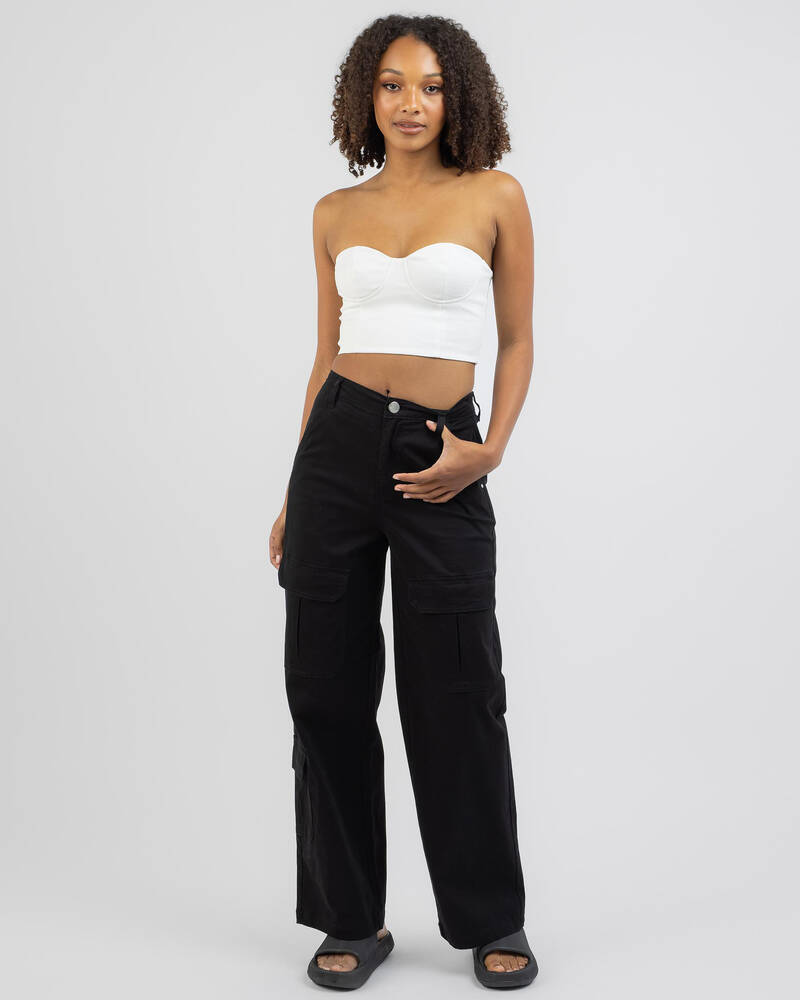 Luvalot Work It Tube Top for Womens