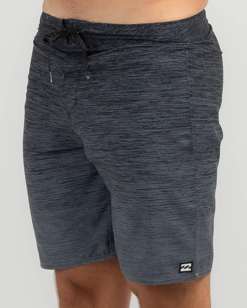 Billabong All Day Heather Logo OG Board Shorts In Black City Beach
