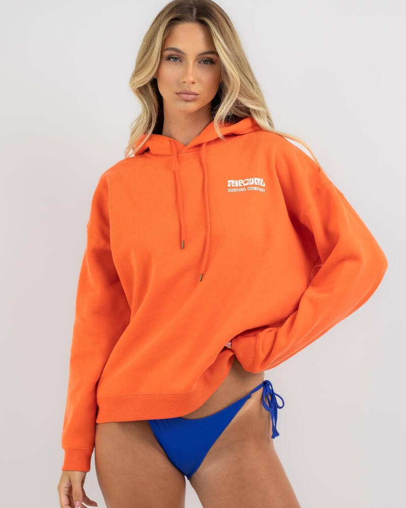 Rip Curl Surf Puff Heritage Hoodie for Womens