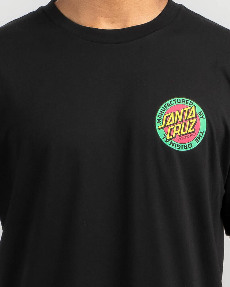 Santa Cruz MFG Dot Retro T-Shirt for Mens