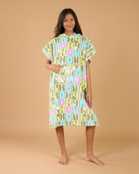 Roxy Girls' Stay Magical Printed Hooded Towel for Womens image number null