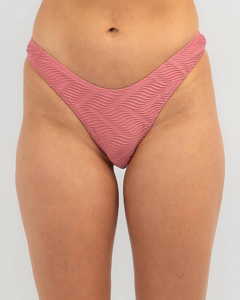 Rhythm Castaway High Cut Bikini Bottom for Womens