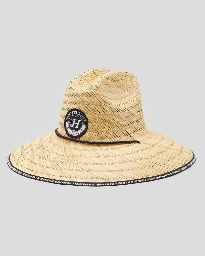The Mad Hueys Flying H Straw Hat for Mens