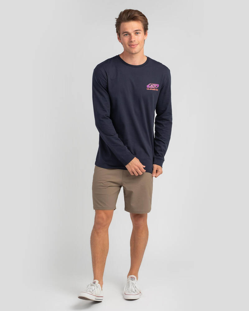 Quiksilver Return To The Moon Long Sleeve T-Shirt for Mens