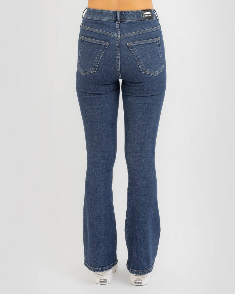 Dr Denim Moxy Flare Jeans for Womens