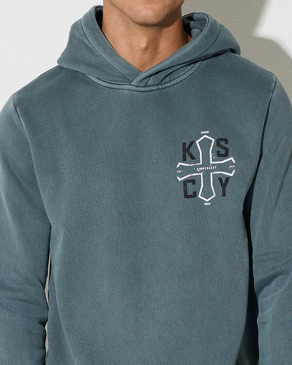 Kiss Chacey Tension Dual Curved Hoodie for Mens