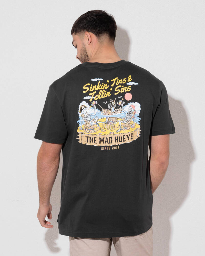 The Mad Hueys Sinkin Tins T-Shirt for Mens
