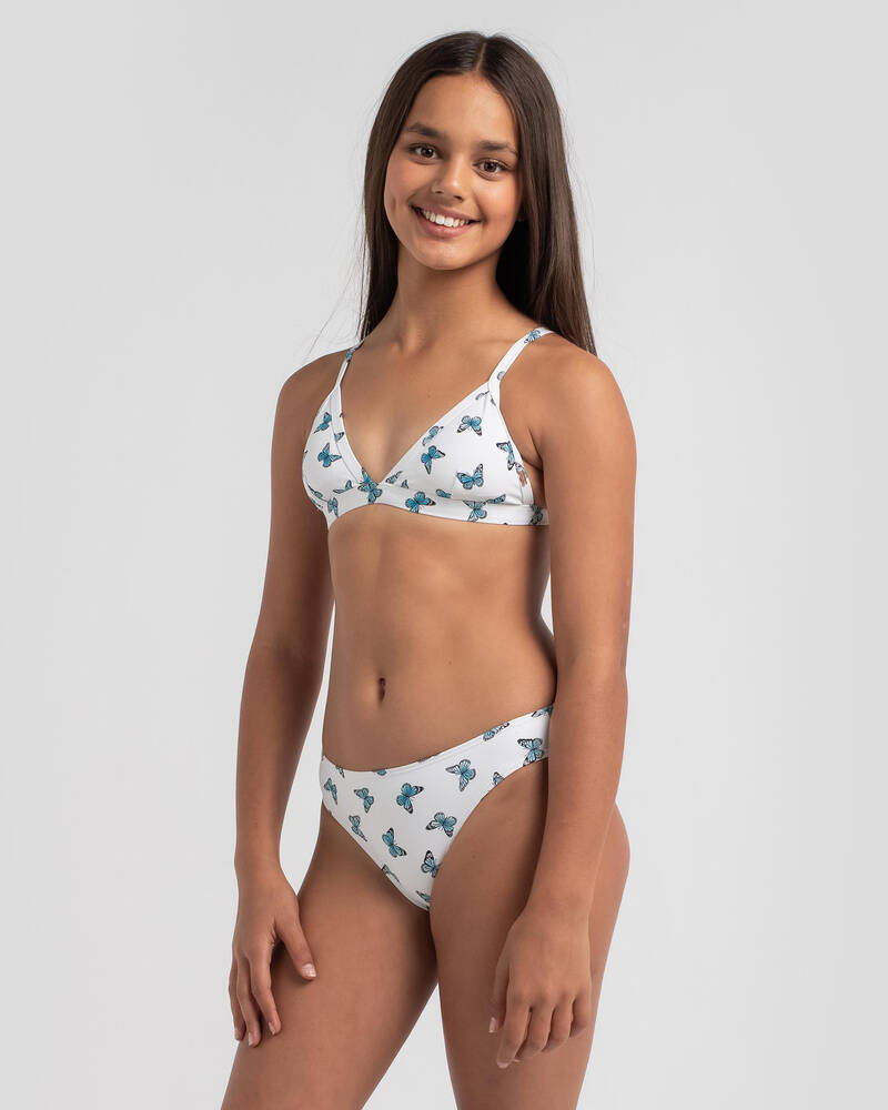 Topanga Girls' Butterfly Triangle Bikini Set for Womens