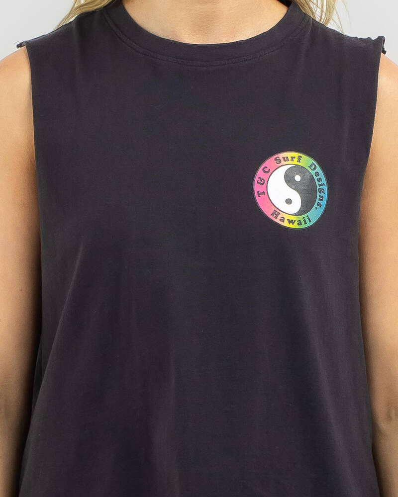 Town & Country Surf Designs OG Fade Tank Top for Womens