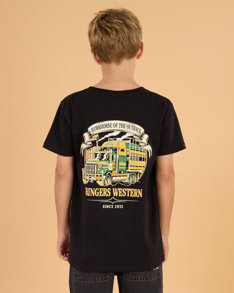 Ringers Western Boys' Workhorse Classic Fit T-Shirt for Mens