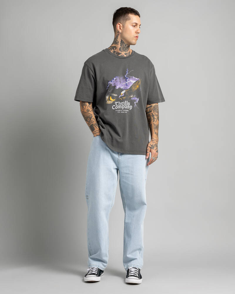 Thrills Flight Risk Oversized T-Shirt for Mens