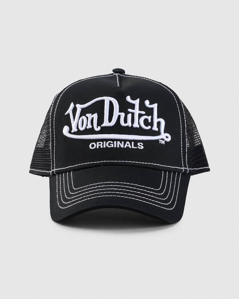 Von Dutch Big Signature Trucker Cap for Unisex